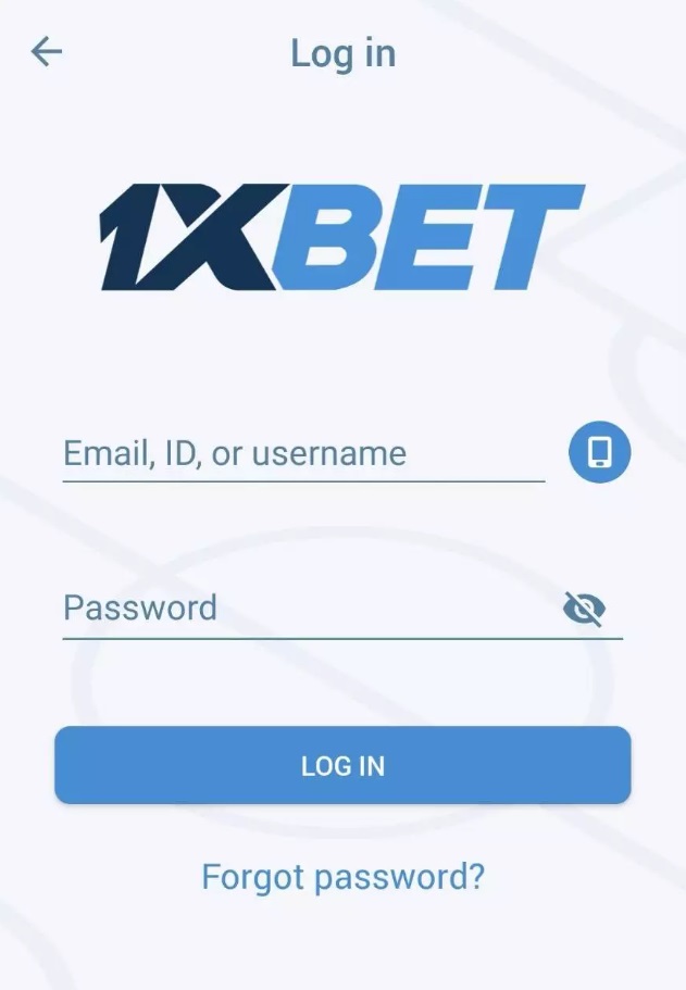 1xBet login