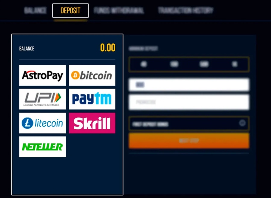 Biamo Payment Methods