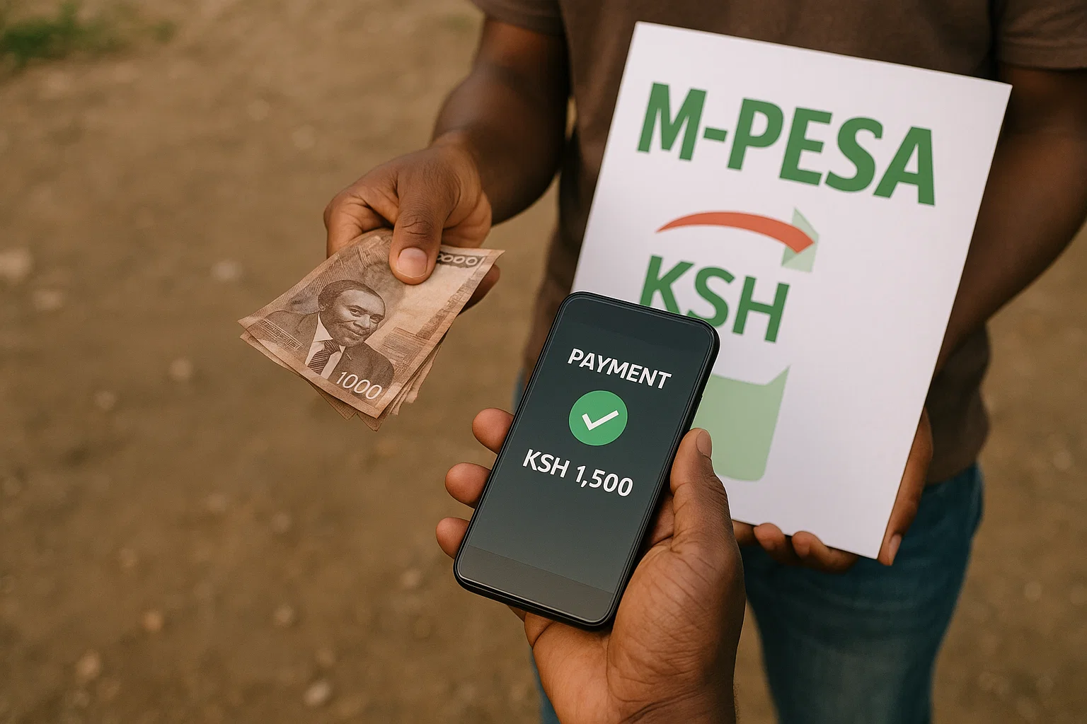 Payments in Kenya M-Pesa, Airtel & T-Kash