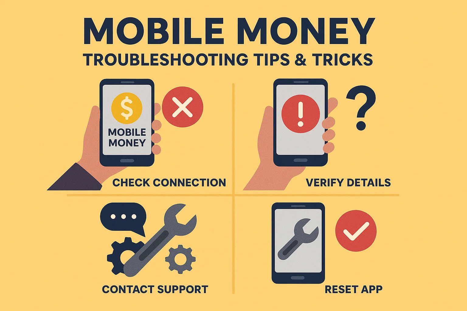 Mobile Money Troubleshooting Tips & Tricks