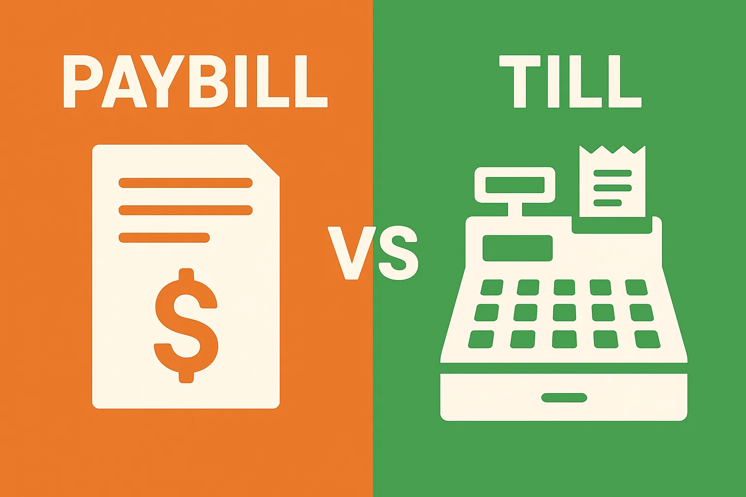 Paybill vs Till